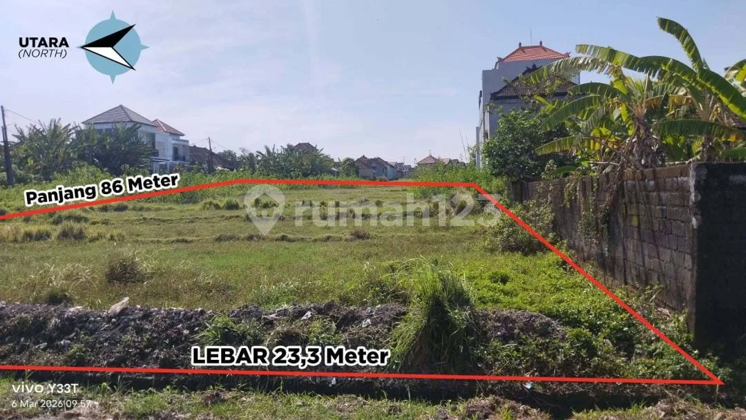 Tanah Murah 1980M2 - Kediri Tabanan , Kawasan Berkembang - Image 4 of 4