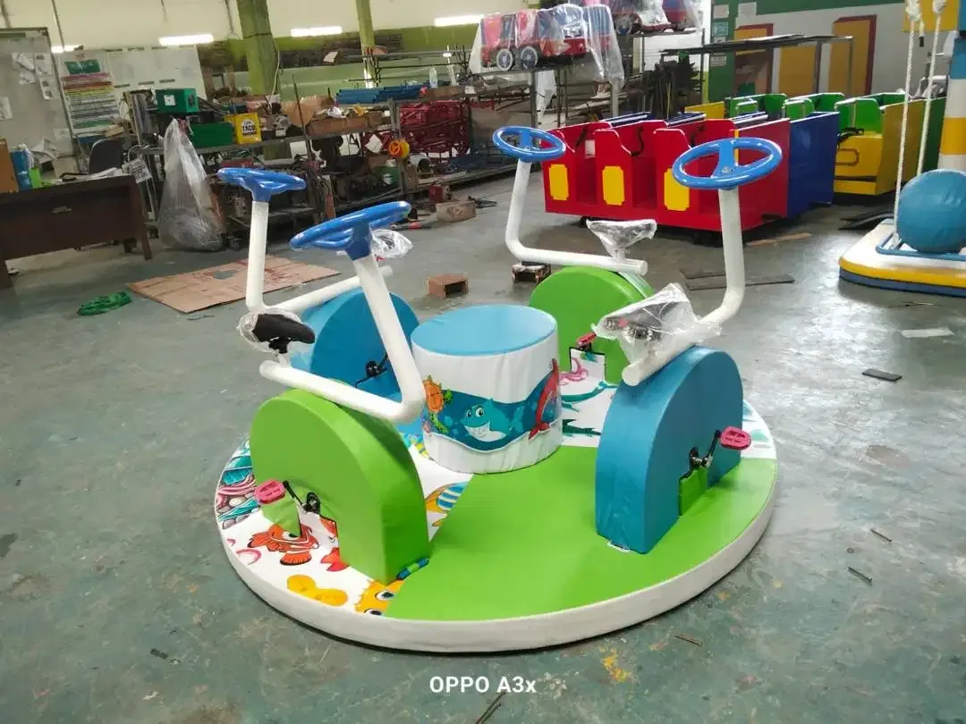 mini cycle - sepeda terbang softplay playground indoor - bahan mbtech - Image 3 of 4