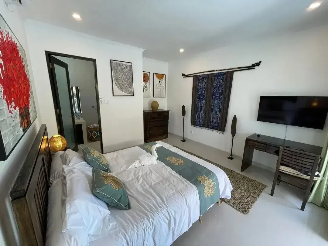 Tanah + Villa 1.275 m² Hoek Yellow Zone Dekat Pantai Lima Canggu - Image 3 of 5