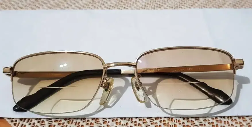 Kaca mata Frame ST DUPONT original TITANIUM Brown and White - Image 1 of 10