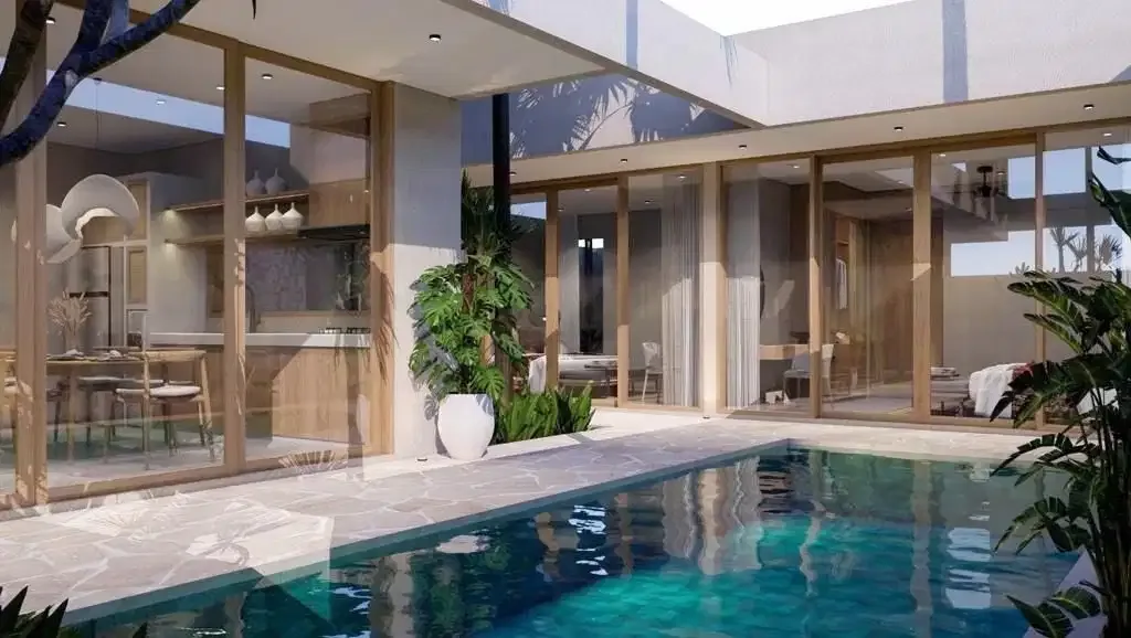 Summerfield Type Spring -Villa 3 Kamar di kawasan elite Jimbaran Bali - Image 3 of 10