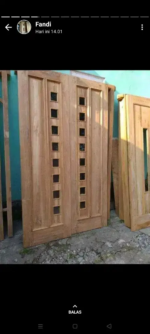 Jual pintu jati - Image 7 of 10