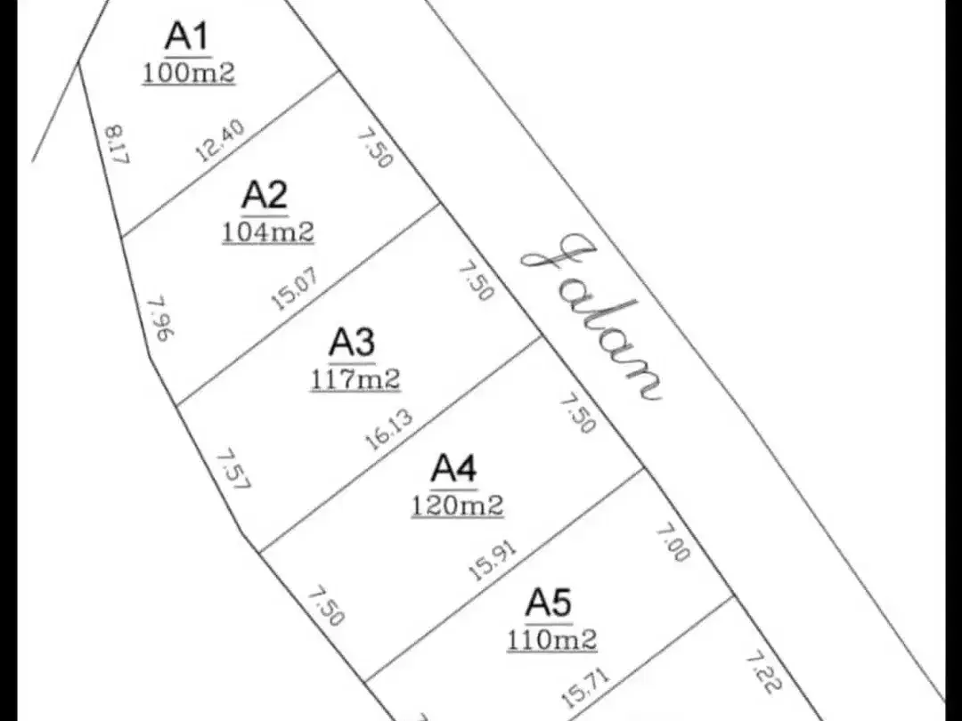 Dijual Tanah Premium 100m2 lokasi untuk villa di ungasan - Image 6 of 6