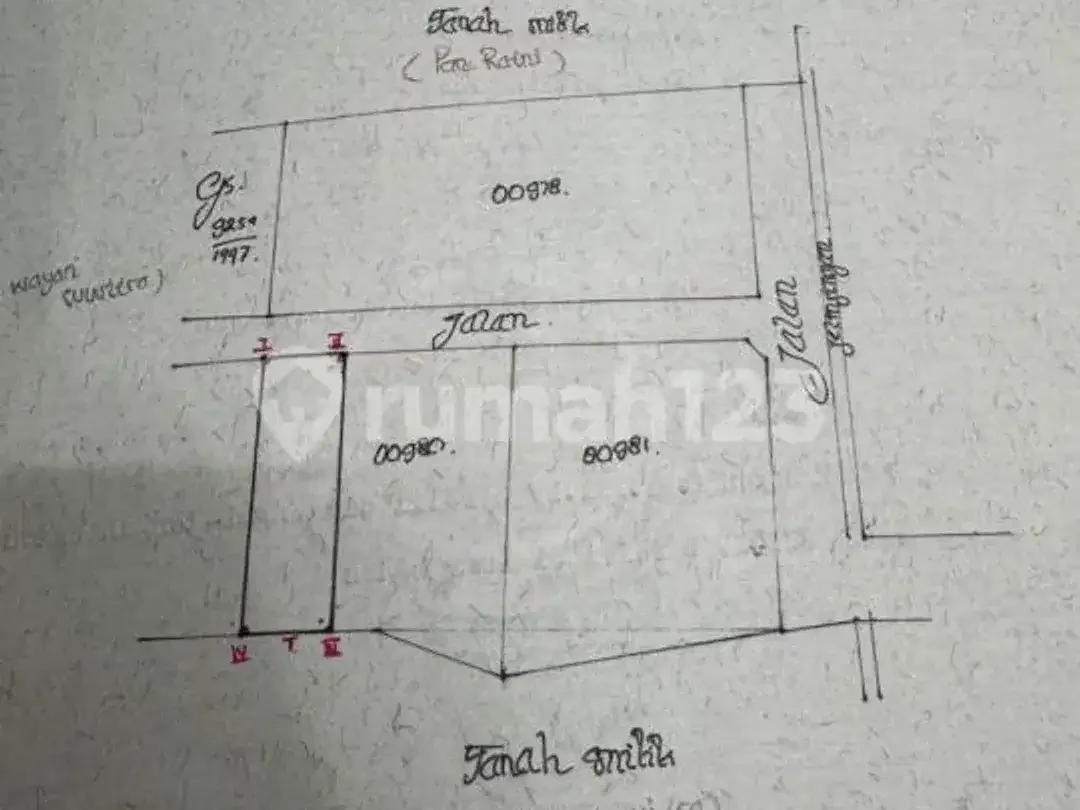 Tanah 97M² Siap Bangun Gunung Payung Ii Padang Sambian Kelod Denpasar Barat, Zona Kuning, Rp 1,1 Miliar - Image 4 of 4