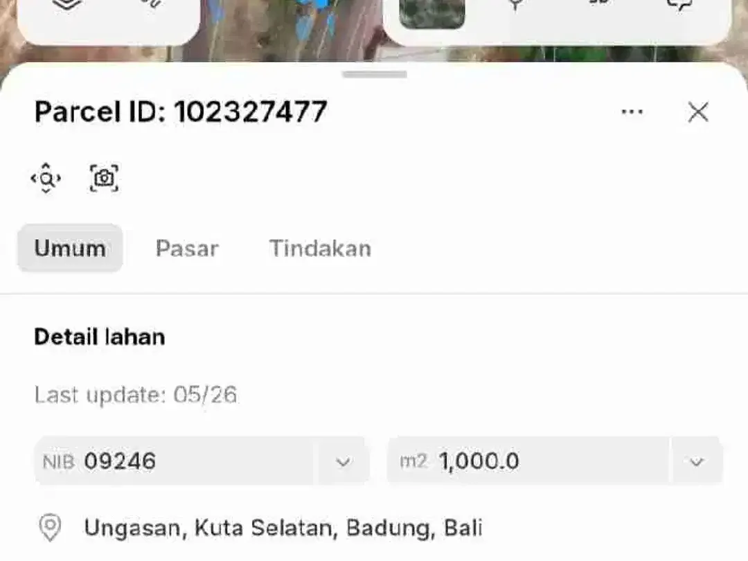LEASE HOLD!! TANAH TEBING 10.000m² DI SAMPING VILLA ASMARA SAWANGAN NUSA DUA - Image 7 of 9