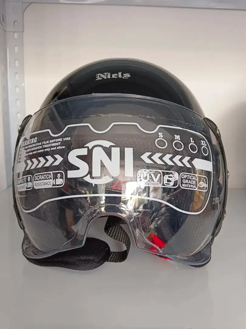 130rb BARU-Helm Pilot ANAK Usia 5-10tahun SNI Allsize Busa Tebal - Image 1 of 6