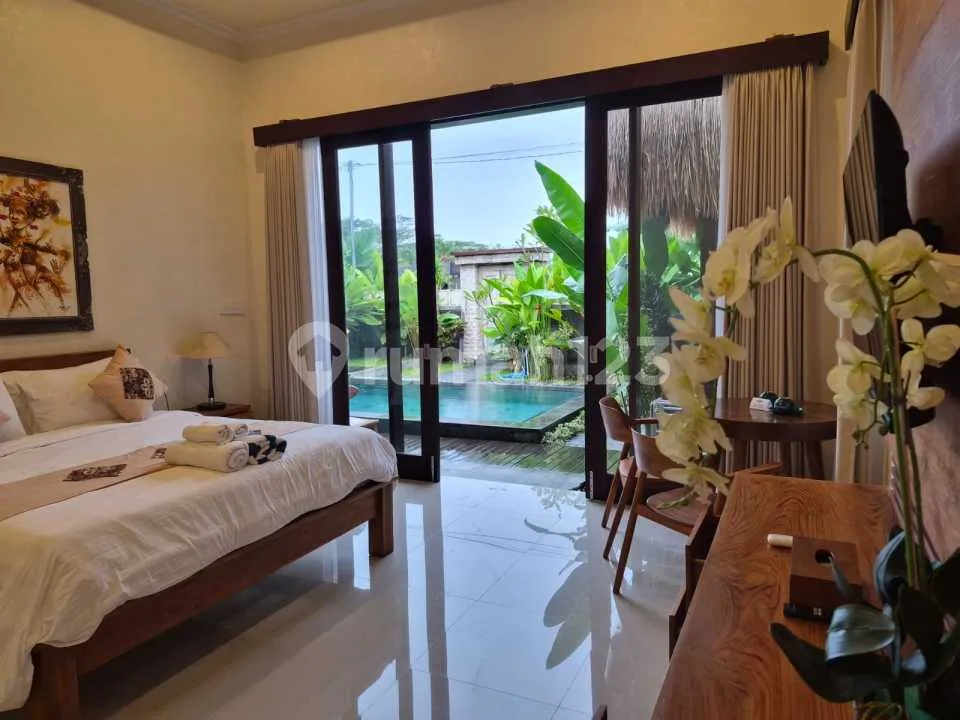 Vila 2 Bedroom Private Monthly Rent Fully Furnished Mas Ubud - Image 2 of 4