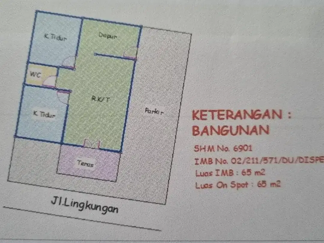 Di jual rumah  Lokasi Jl. Patih Nambi - Image 5 of 5