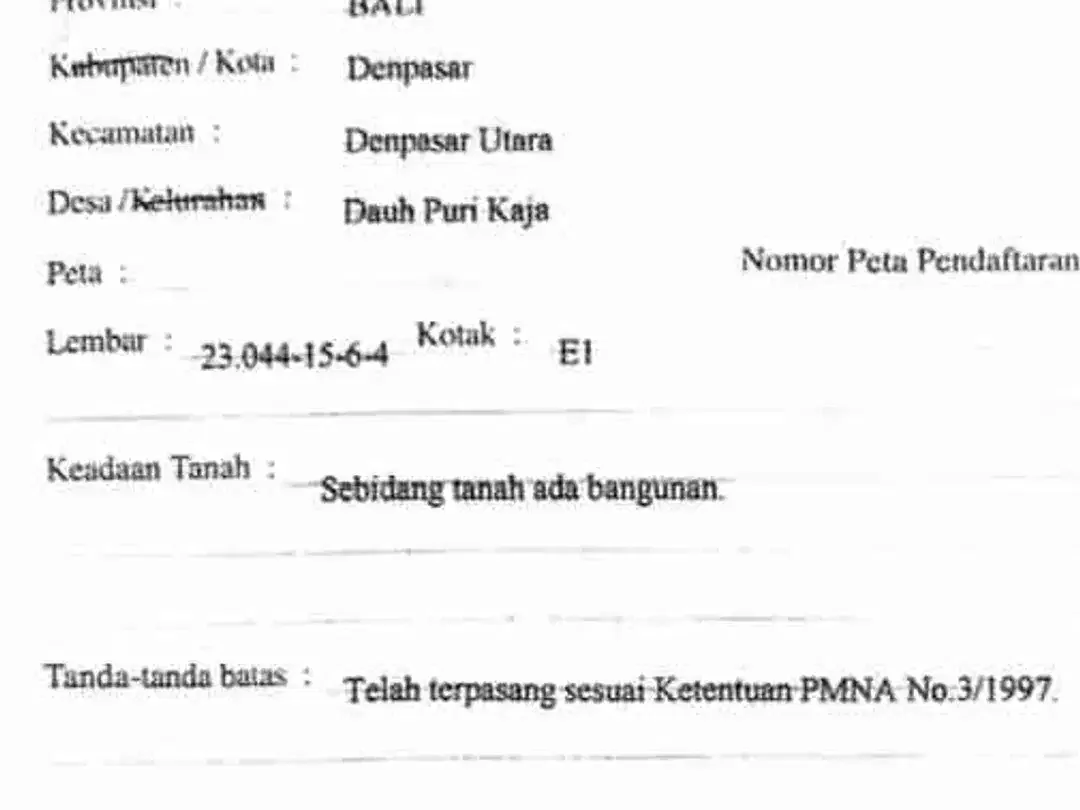 Turun Harga Tanah Plus Rmh Pusat Kota Raya Singosari A Yani Jl6mtr - Image 7 of 7