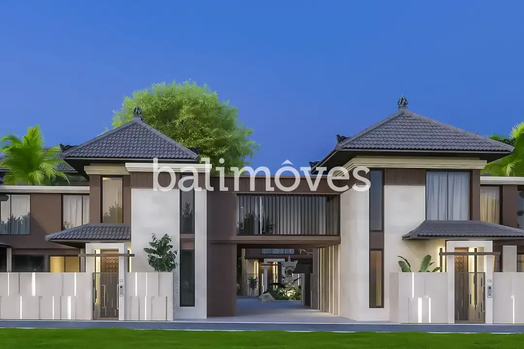 Sedang Dibangun Villa Menawan Tiga Kamar Tidur Di Tepi Pantai Sanur - Image 4 of 10