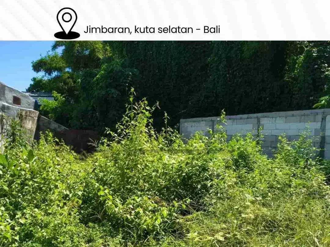 DIJUAL TANAH BERLOKASI TAMAN GRIYA
JIMBARAN, BALI - Image 1 of 5