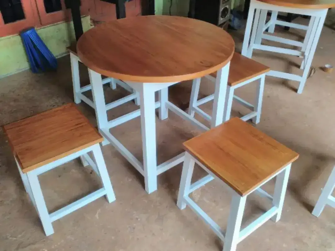Jual meja kursi makan/resto/caffe bayar cod - Image 2 of 4