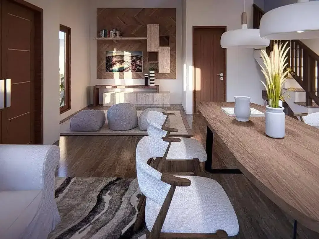 HUNIAN MINIMALIS MODERN SYLE 3BR 2 LT KAWASAN STARTEGIS RENON DEKAT SANUR - Image 3 of 10