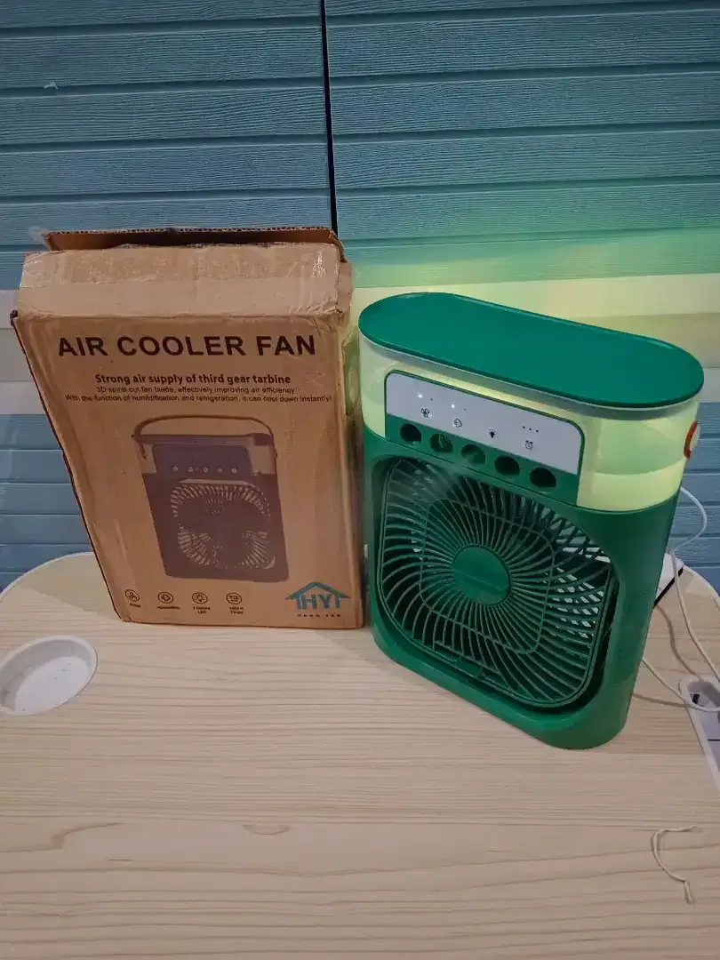 Kipas Mini Ac Portable Air Cooler Fan 10W Uk. 19x8x25cm Ada 3kecepatan - Image 6 of 10