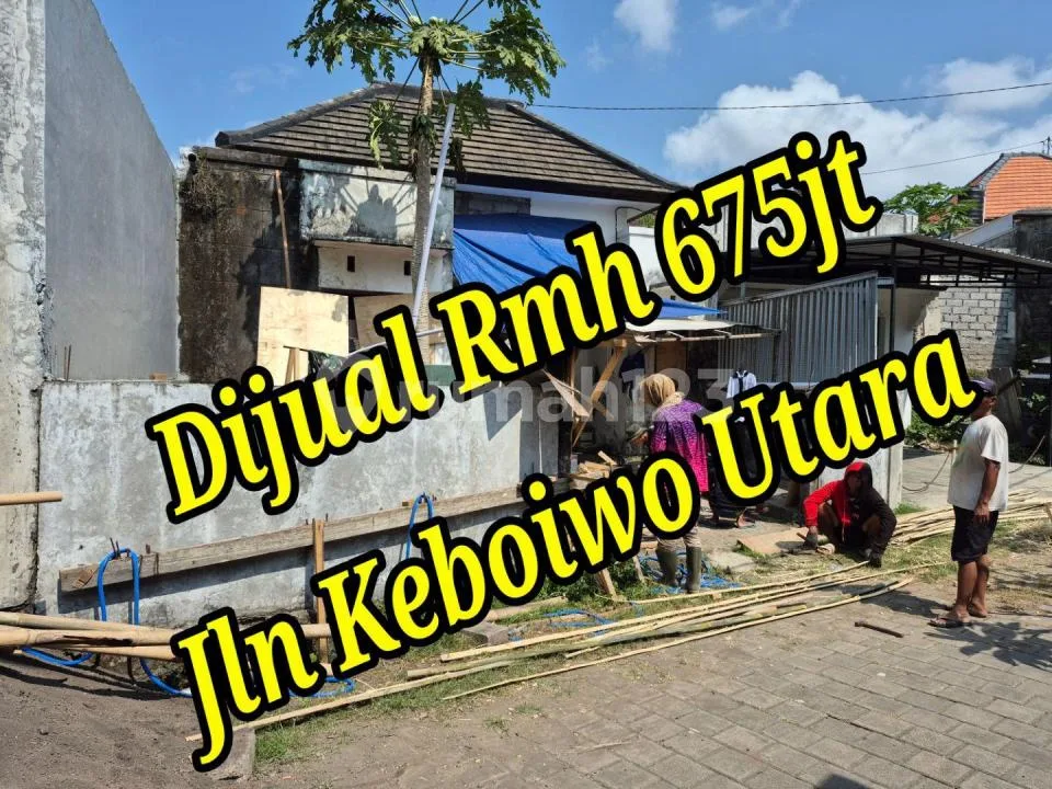 Dijual Rumah 650Jt di Jln Keboiwo Utara Denpasar Bali - Image 1 of 4