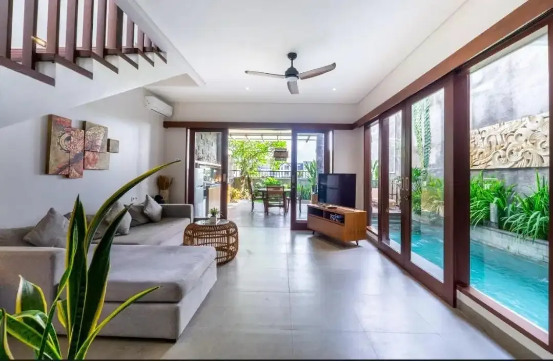dijual 2 unit villa lantai 2 canggu - Image 9 of 10
