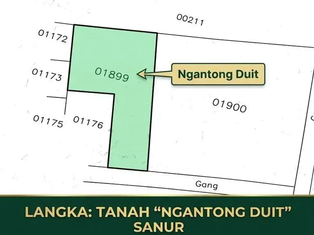 TANAH PREMUM SIAP BANGUN DI SANUR - Image 2 of 4