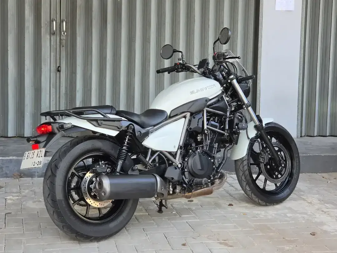 Moge Cruiser Kawasaki Eliminator 450 th 2024 Pmk Km7rb Like New Modif - Image 5 of 10