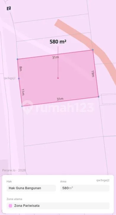 Tanah Premium Lokasi di Pecatu Bingin Dekat Pantai - Image 4 of 4