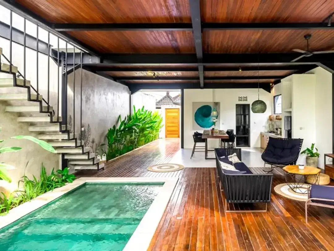 Modern Industrial Style Villa with Green Views in Tumbak Bayuh - Image 1 of 10