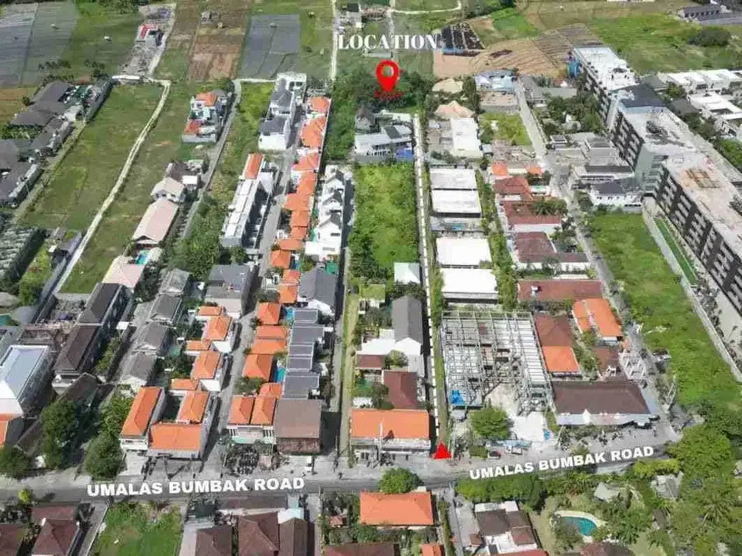 Lahan premium langka umalas ITR dagang jasa strategis bebas banjir - Image 5 of 7