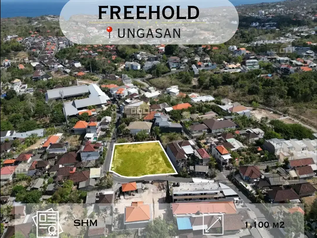 Corner Land For Sale – Langui Kauh, Ungasan Bali - Image 1 of 10