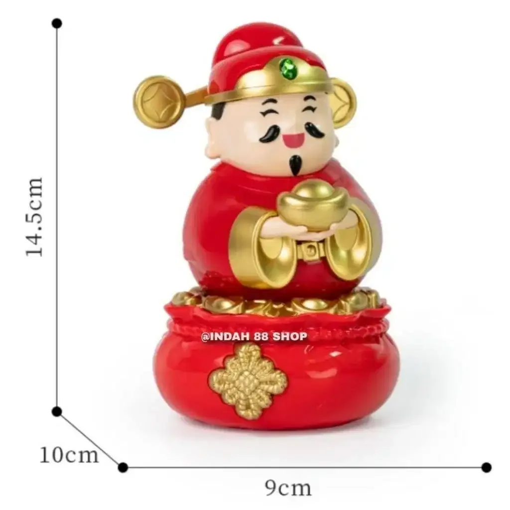 Kucing Hoki / Lucky Cat Baterai/Solar - Image 2 of 4