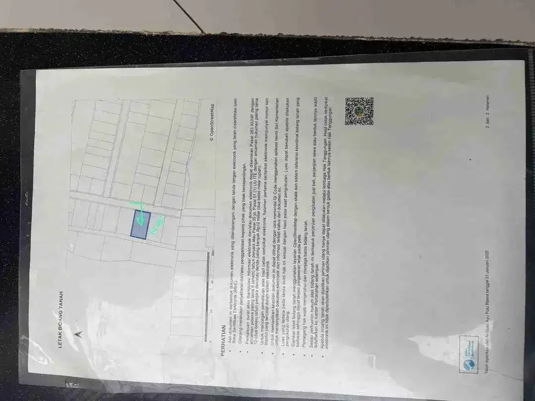 Tanah bagus sangat langka cocok untuk di bangun villa - Image 5 of 6