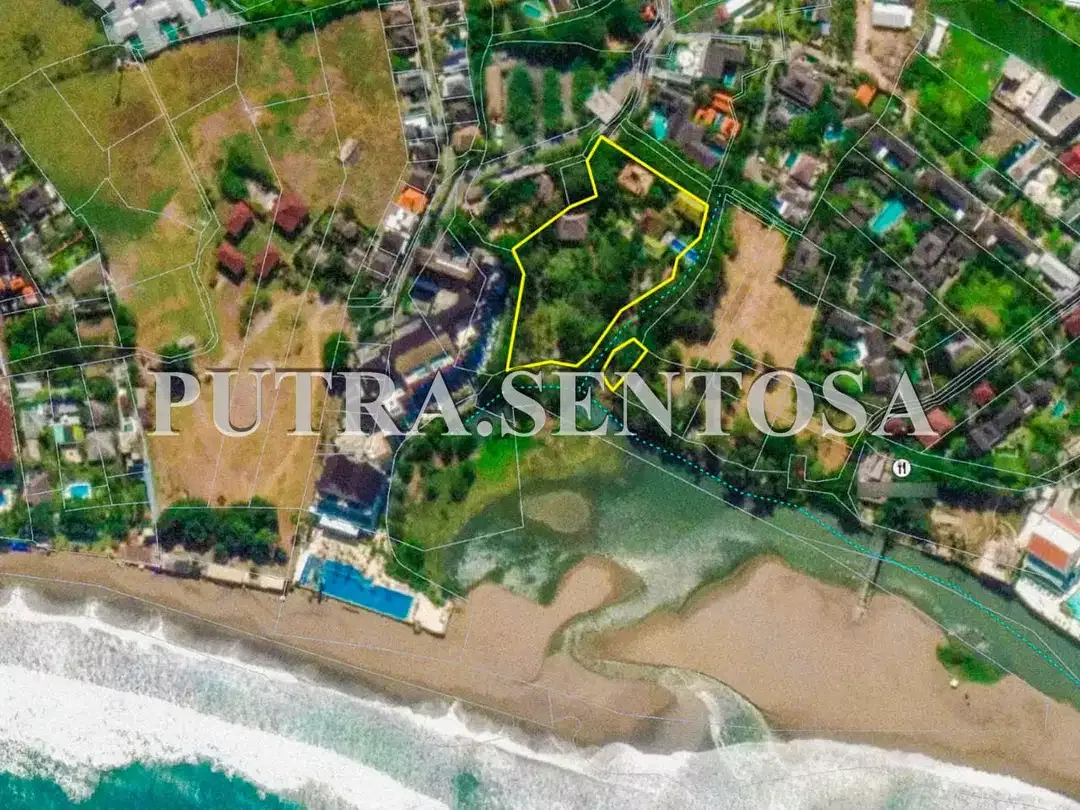 TANAH CANGGU BERAWA LOS SUNGAI 50 METER PANTAI - Image 5 of 5