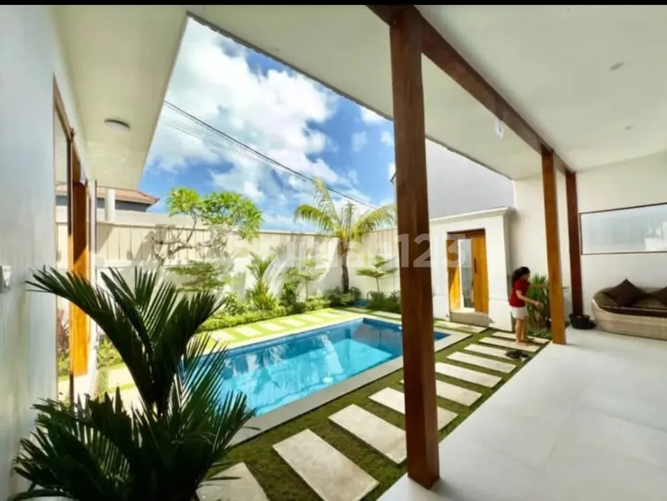Villa 2 Kamar Disewakan di Cemagi Bali - Private Pool, Semi Furnished - Image 4 of 4