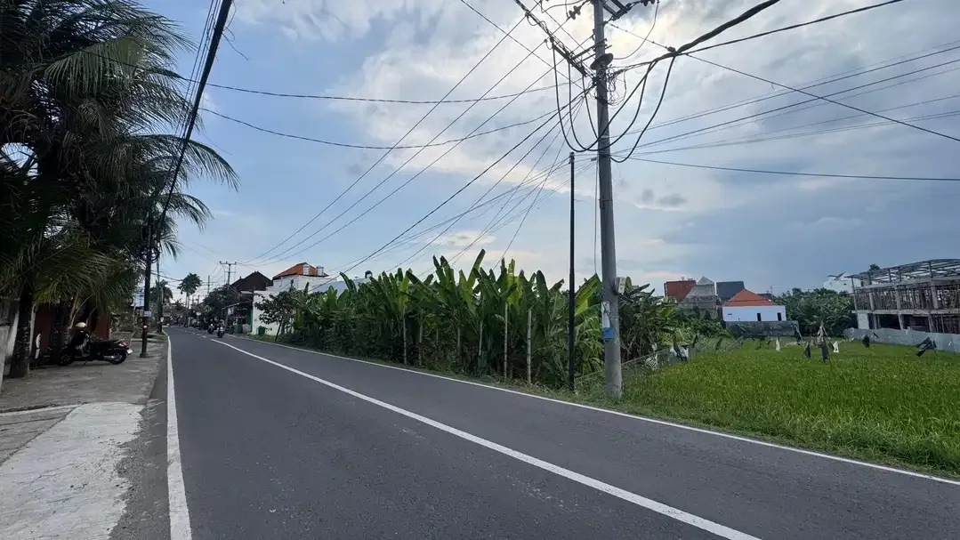 tanah murah di jalan utama tumbak bayuh canggu, lokasi strategis - Image 6 of 7
