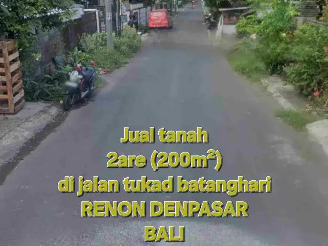 Jual tanah 2 ARE di Renon, jln tukad batanghari Denpasar Bali - Image 2 of 9