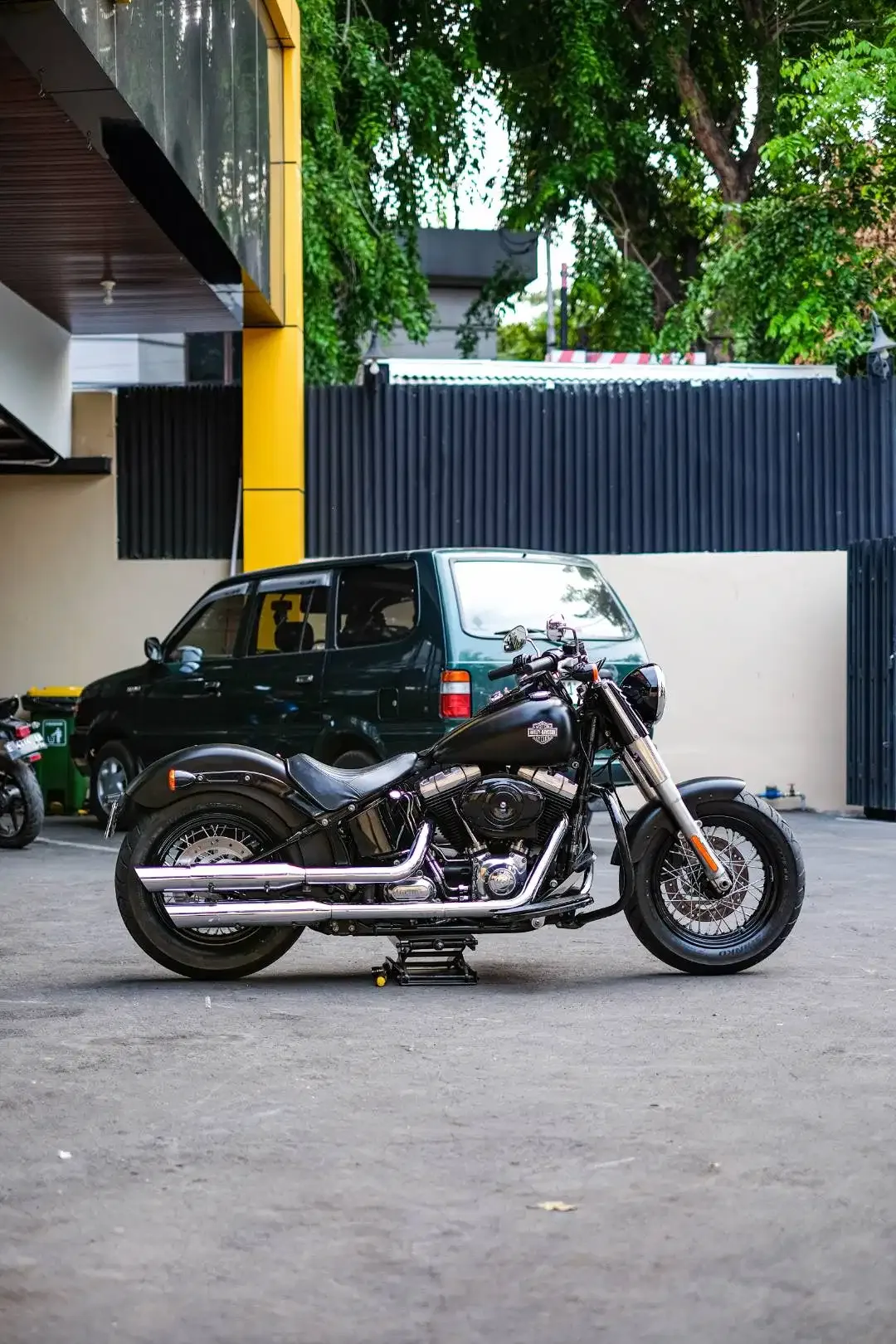 HARLEY DAVIDSON SOFTAIL SLIM NIK 2013 BLACK DENIM FP FULL PAPER MABUA - Image 7 of 10
