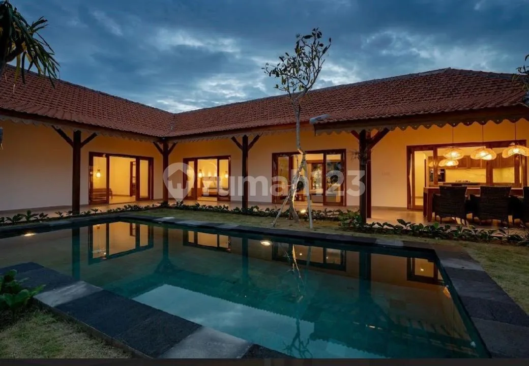 Leasehold - Premium 3-Bedroom Tropical Villa With Spacious Private Pool In Seseh, Canggu, Bali - Image 1 of 4
