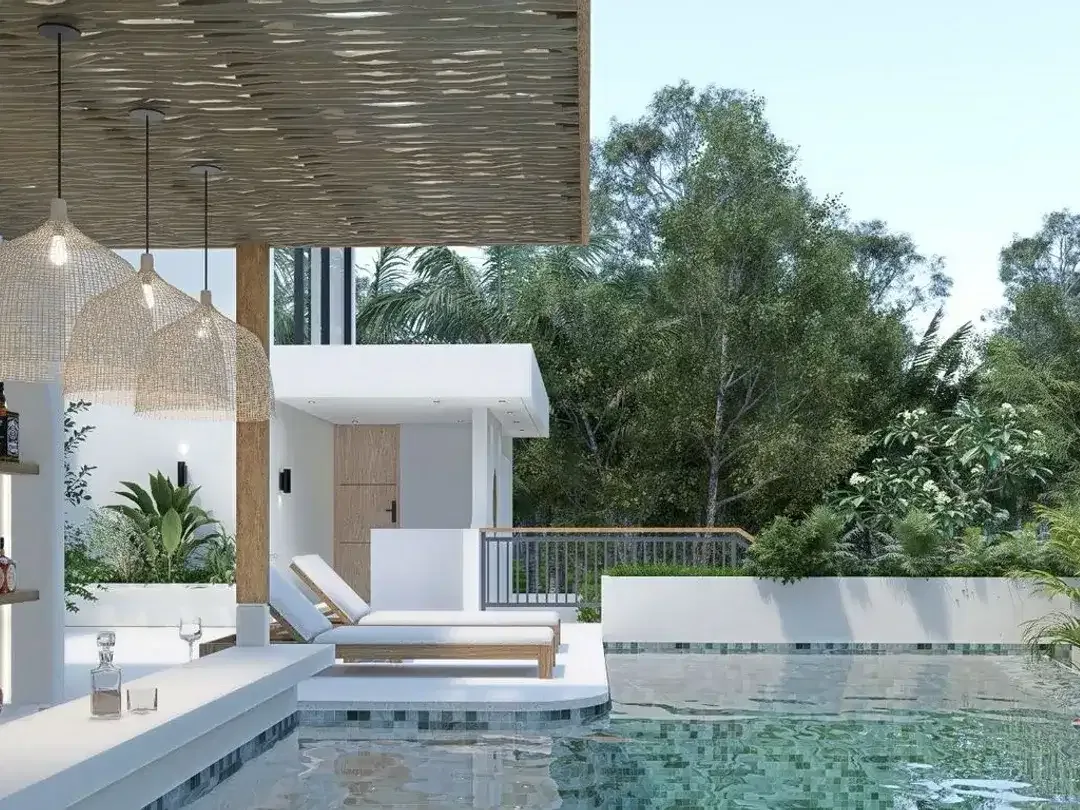 Modern Private Pool 1-Br Loft For 40-Year Leasehold In Balangan, Bali - Image 2 of 8