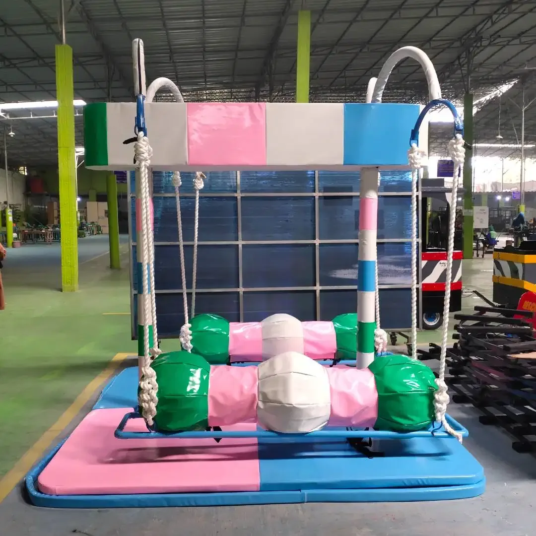 softplay playground indoor anak - peanut swing , coconut palm tree - Image 5 of 7