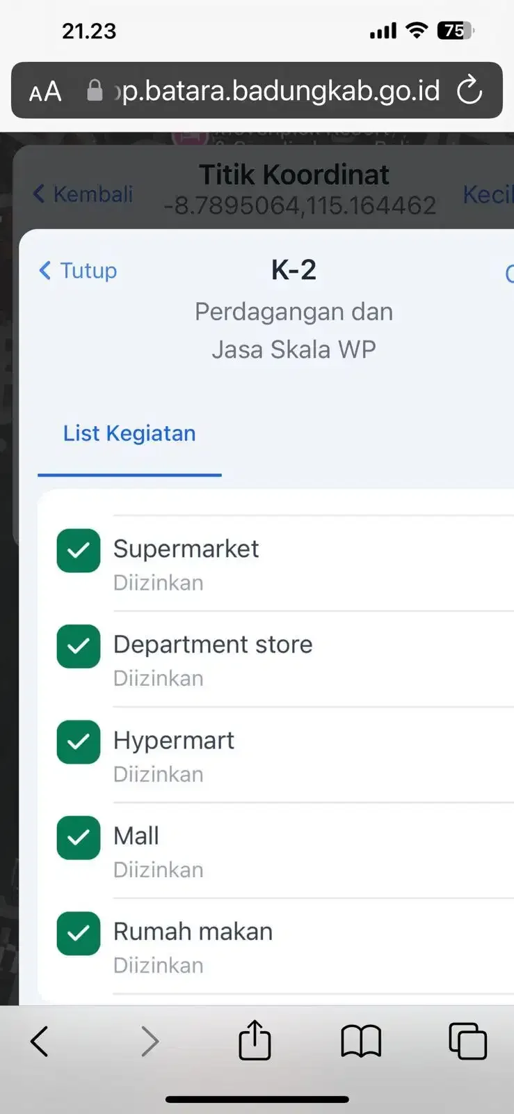 Dijual Tanah di Jalan Utama Uluwatu Jimbaran Dekat Mall Sidewalk - Image 8 of 9