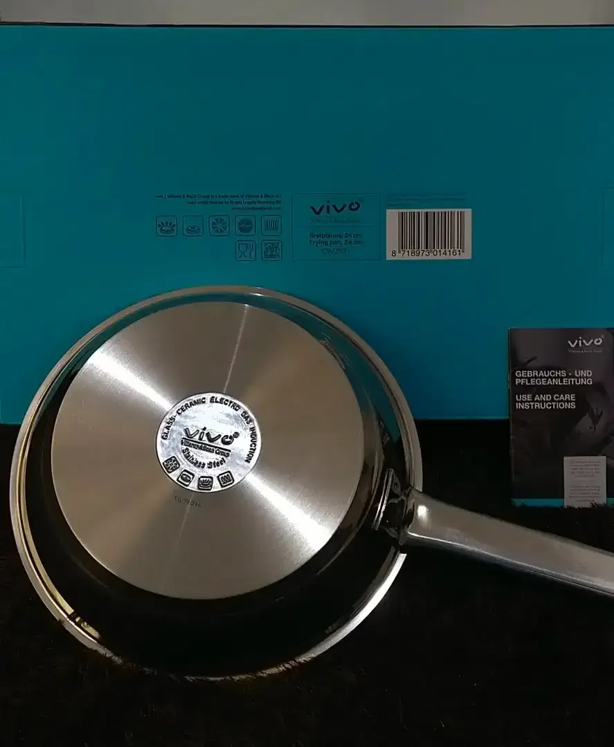 DIJUAL VIVO Frying Pan 24 cm, stainless steel - Image 2 of 4