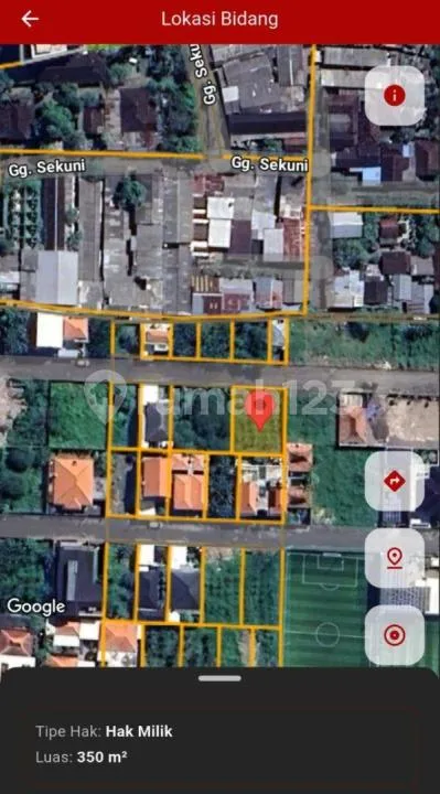 Tanah Siap Bangun di Pusat Kota Renon Denpasar Selatan Bali - Image 2 of 4