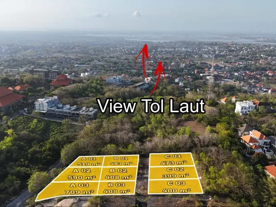 Premium Sea Toll View Land for Sale Near STP Nusa Dua – Limited Phase 2 Starting from 399 sqm - Image 8 of 10