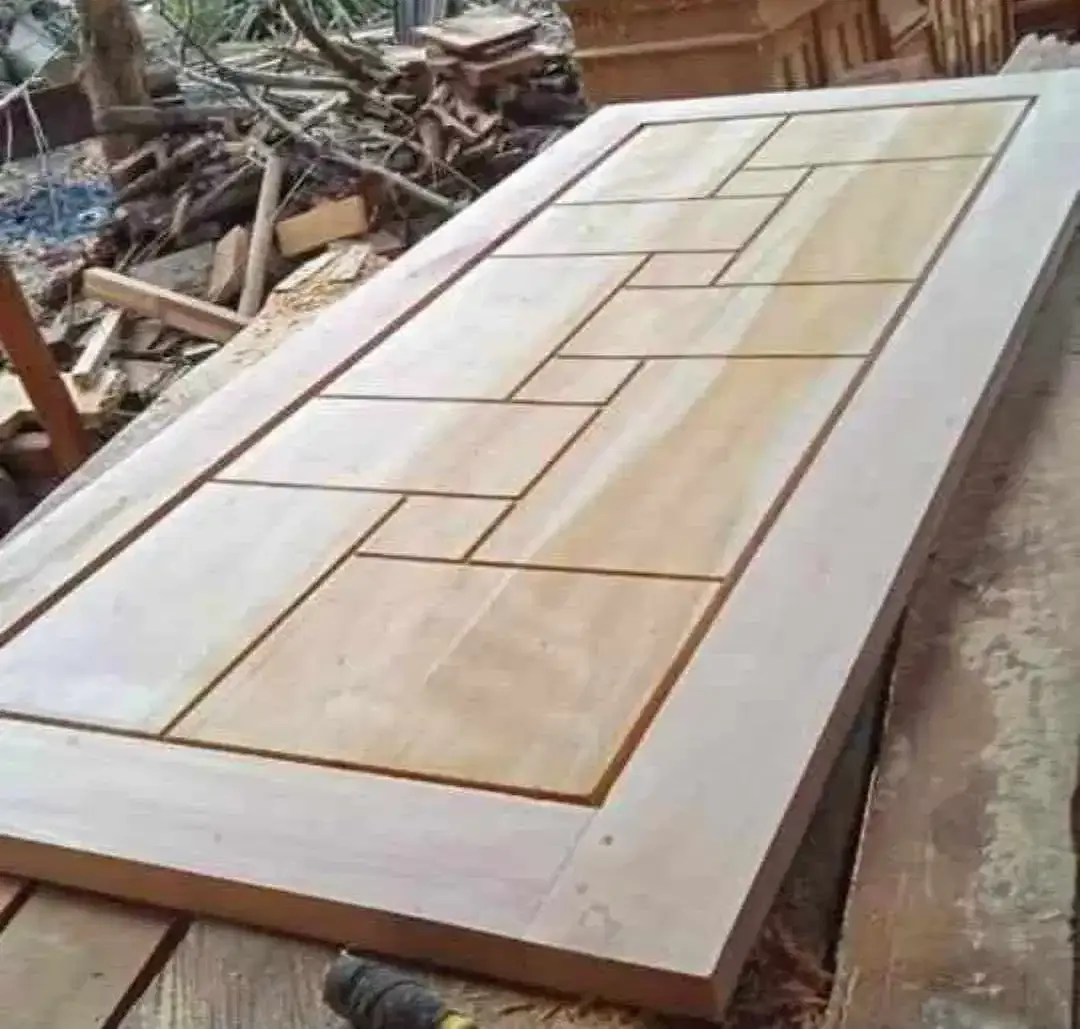 Jual daun pintu bahan kayu mahoni dan jati - Image 2 of 5