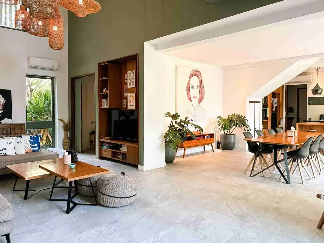 Villa Mewah Pererenan 2 Bangunan Konsep Tropical Living - Image 4 of 10