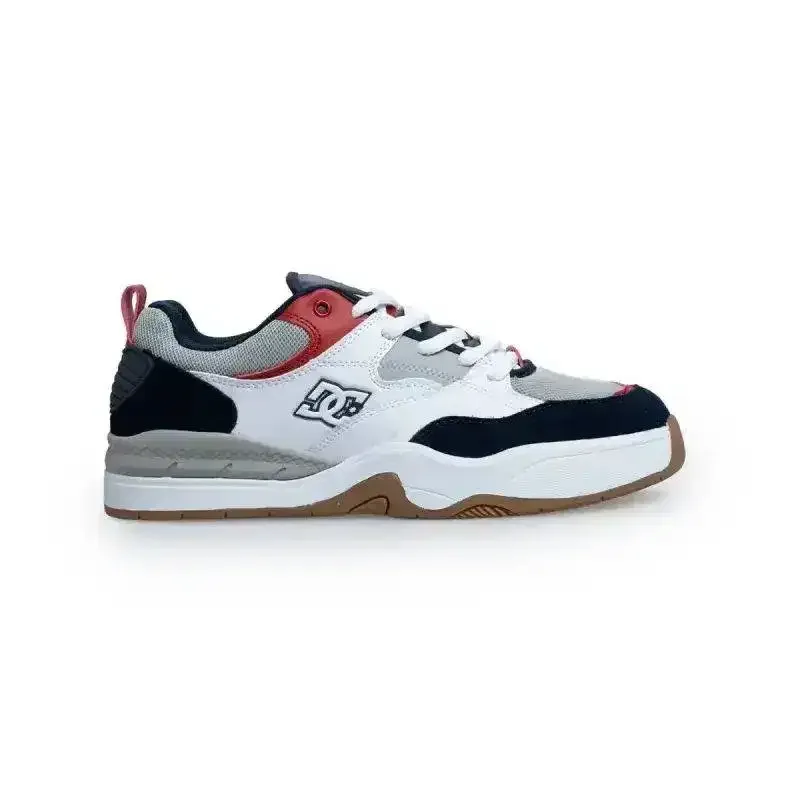 Sepatu DC Ascend White Navy Red Original - Image 3 of 5