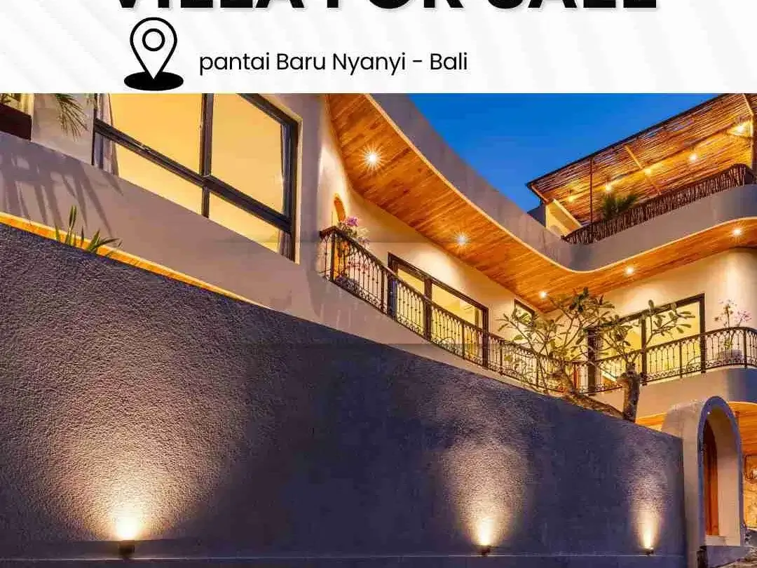 Dijual Villa pantai Baru Nyanyi - Bali - Image 1 of 10