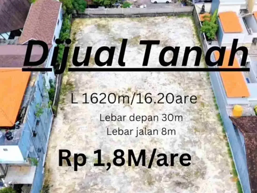 Tanah 16,2 are, jalan pandawa - nakula - Legian Bali - Image 1 of 3