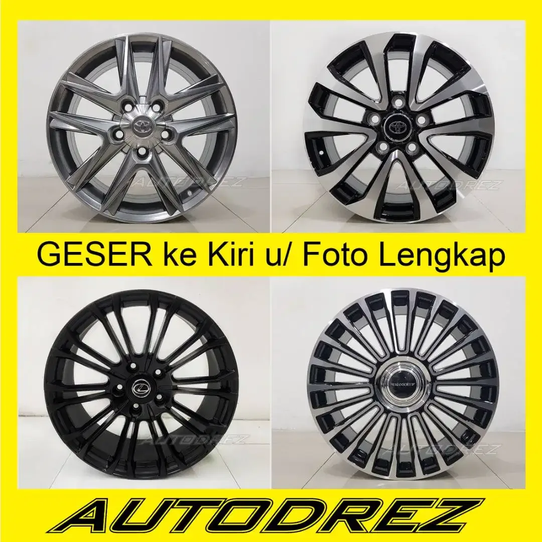 Velg Land Cruiser Landcruiser Lexus Cygnus Ring 20 22 R20 R22 5x150 D - Image 1 of 5