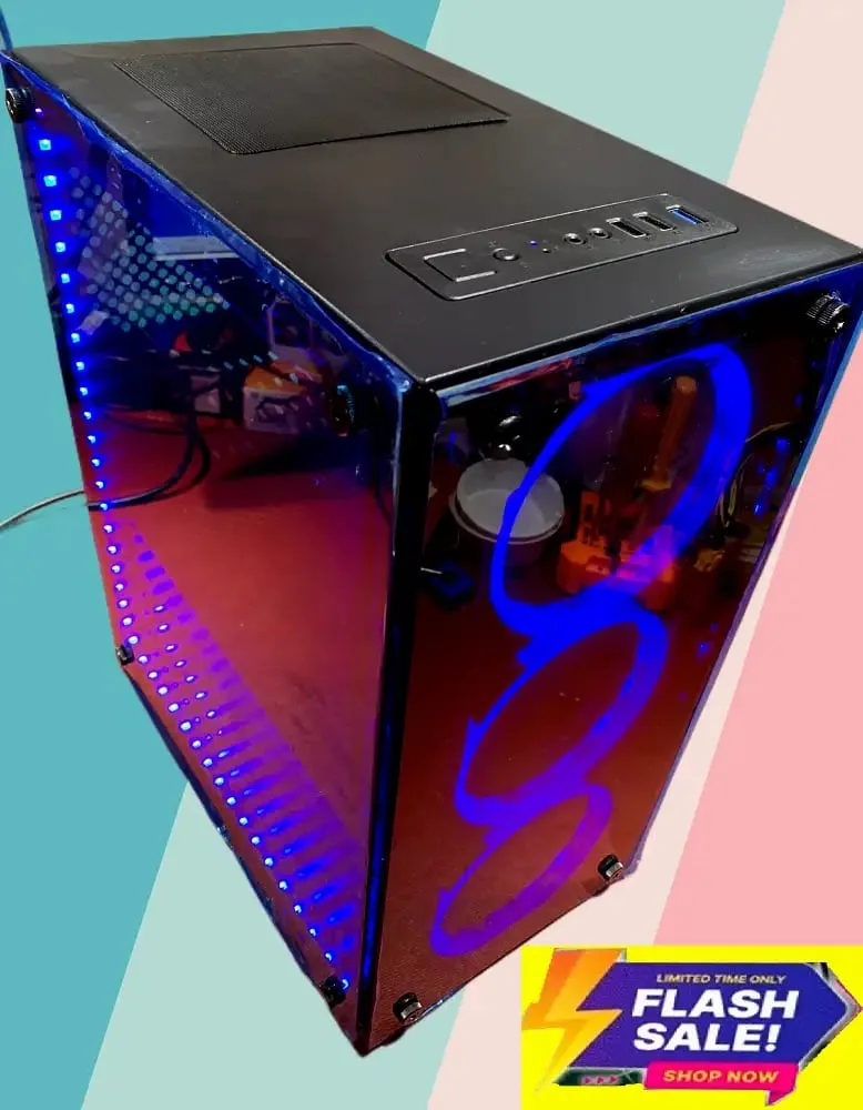 PC-GA-B85M-D3V,Intel-i3-4130-3.4GHz,16Gb DDR3,120Gb SSD-Win 10-hdd 2Tb - Image 2 of 6