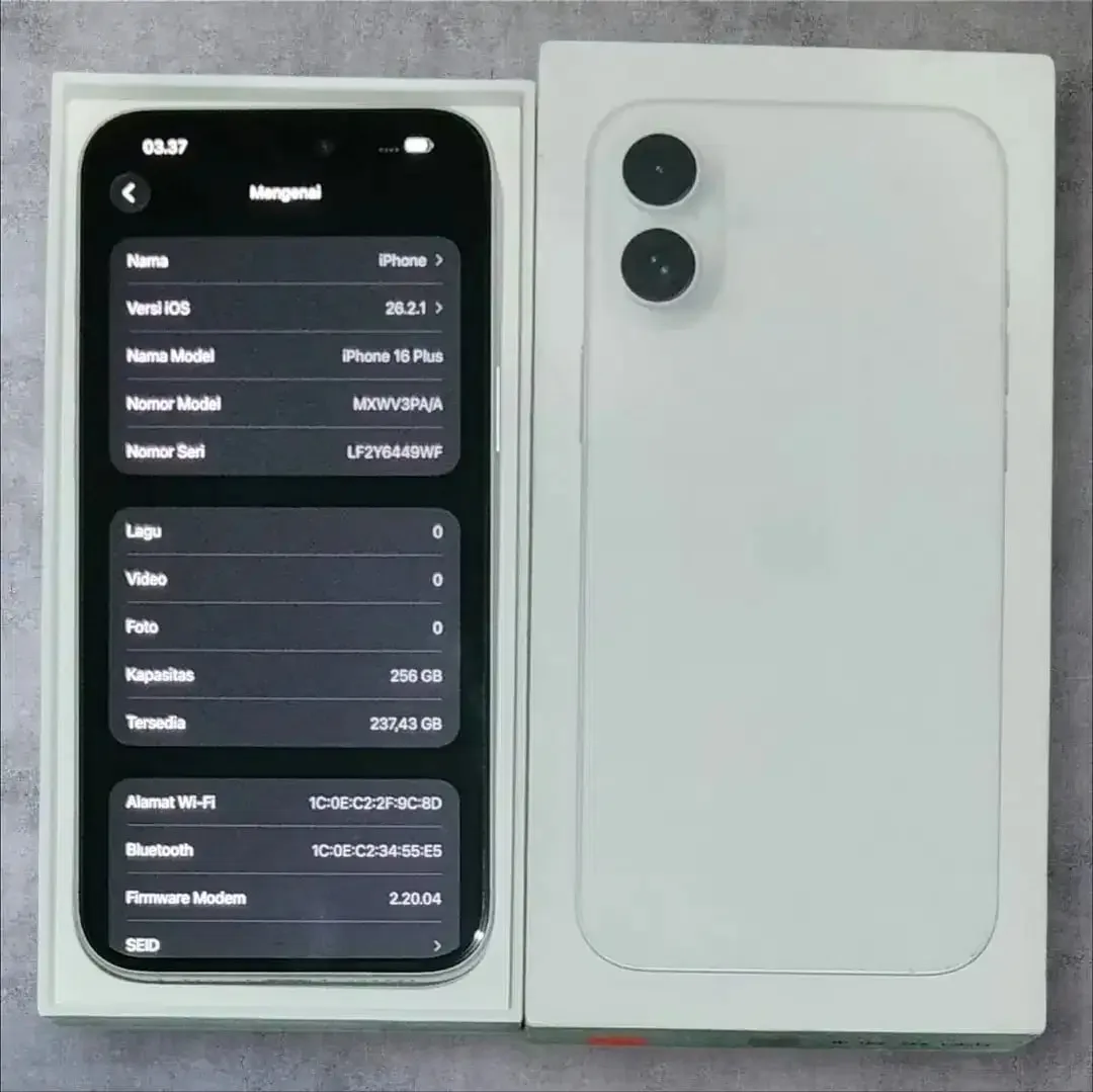 Iphone 16 Plus 256 GB Ex ibox - Image 2 of 3