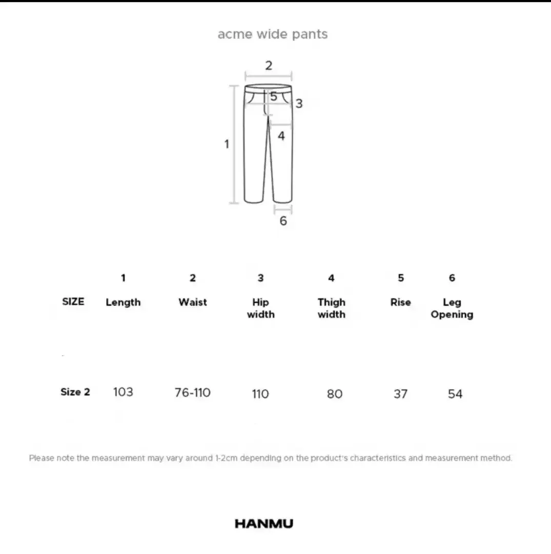 Celana Hanmu Acme Wide Pants Baru - Image 6 of 7