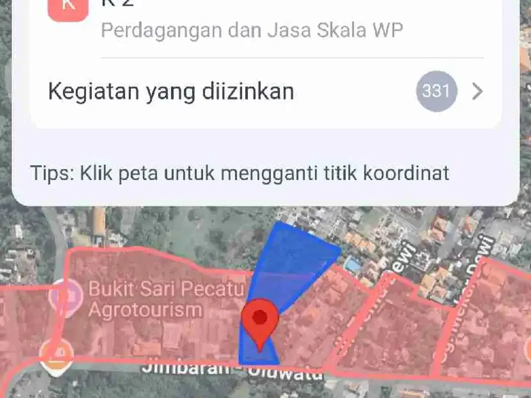 Dijual tanah di Jalan Utama Pecatu-Uluwatu - Image 6 of 7
